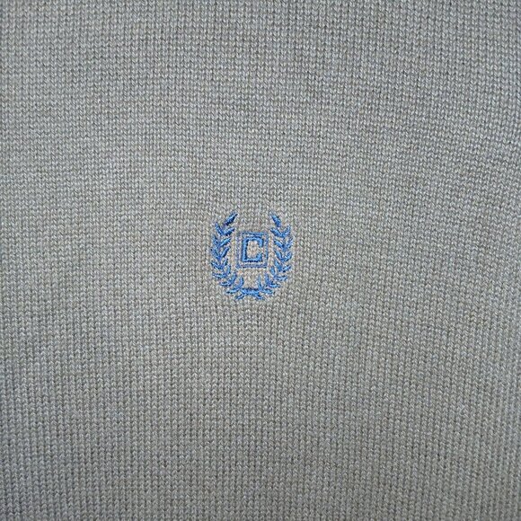 MENS SADDLEBRED GRAY SWEATER VEST, SIZE XL - Picture 5 of 6